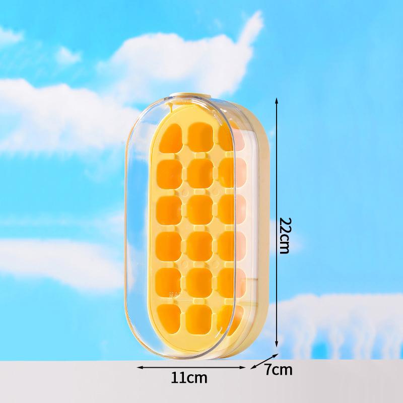 15/28/30 Grids One Click Press Ice Tray Pressing Ice Cube Making Mold Home Kitchen Bar Ice Box Mold Case Summer Cold Juice Maker