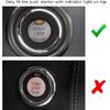 Engine Start/Stop Push Start Button Cover&Ring For Nissan Infiniti Q50 Q60 QX60