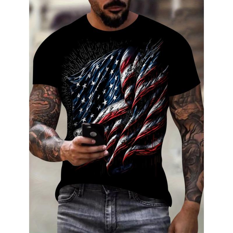 

Новая 3D футболка для мужчин, короткий рукав в стиле хип-хоп, мужская футболка Fire Ball Harajuku 6XL