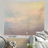 Tapestry Beautiful Small Fresh Blue Sky and White Clouds Background Room Living Room Personalized Home Decoration Hanging Cloth