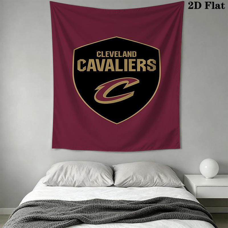Cleveland Cavaliers Basketball Fabric Threepiece Set 1 Duvet Cover 2 Pillowcase Without Core Christmas Birthday Gift