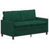 Sofa Dark Green 156 x 81 x 87.5 cm Velvet