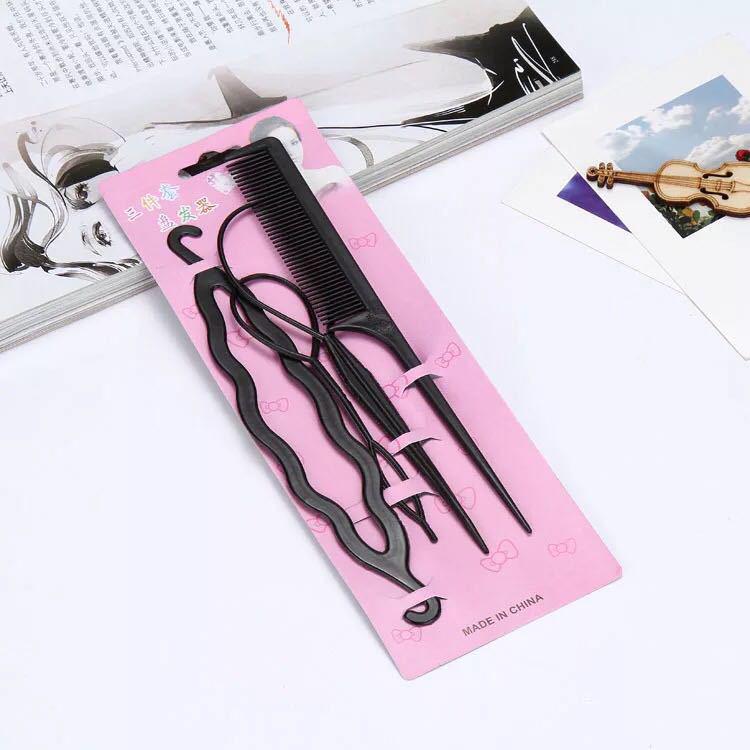 Versatile Updo Styling Tool & Pick Comb for Kids