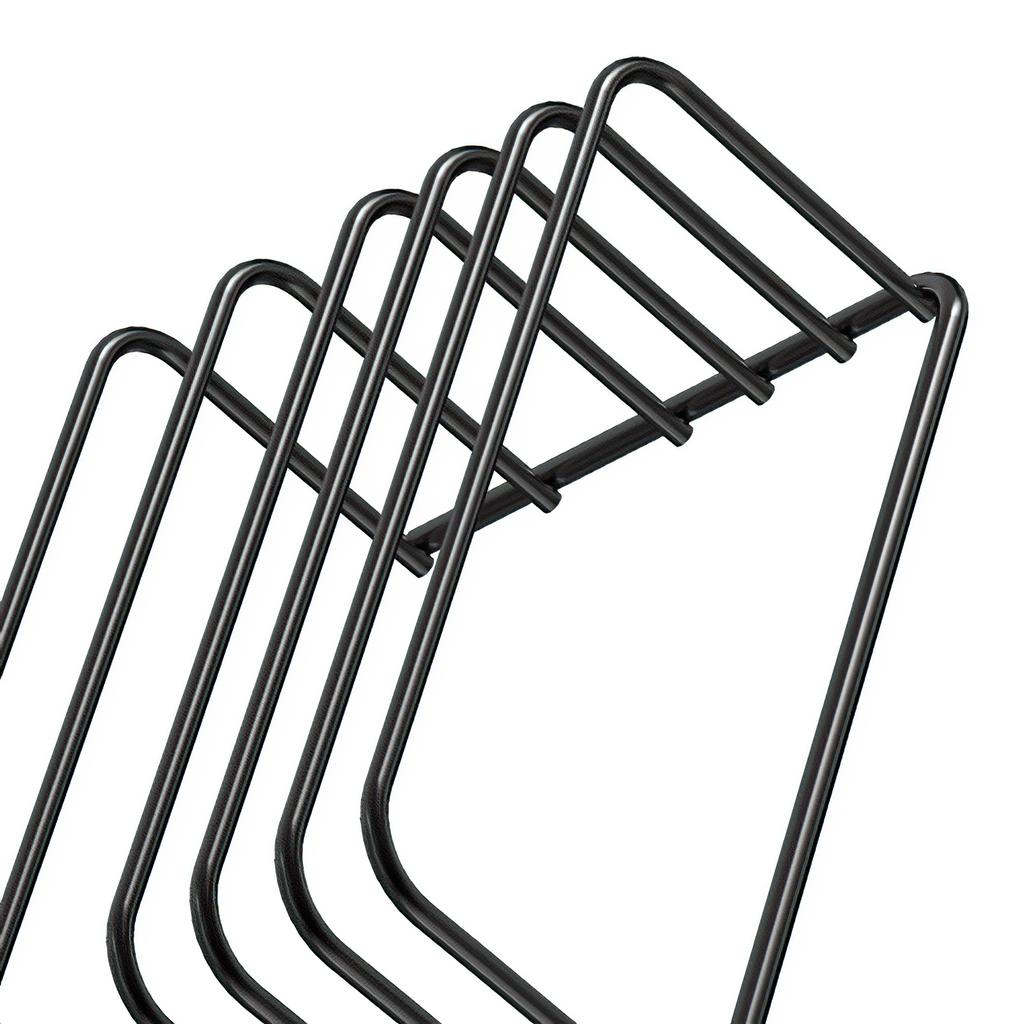Kitchen Chopping Board Holder Countertop Storage Rack for Cutting Boards Trays Pans with Non Slip Base Space Saving Organizer