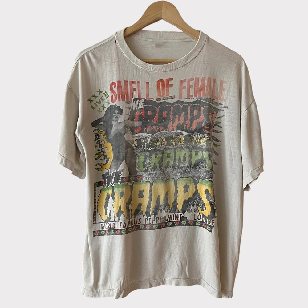 Футболка The Cramps Smell Of Female в Peppermint Lounge, полный размер S-5XL, унисекс S