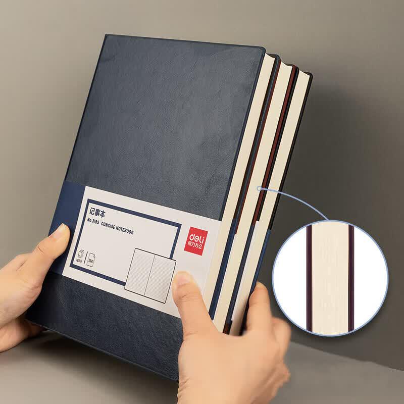 Deli 16K Business Leather Notebook