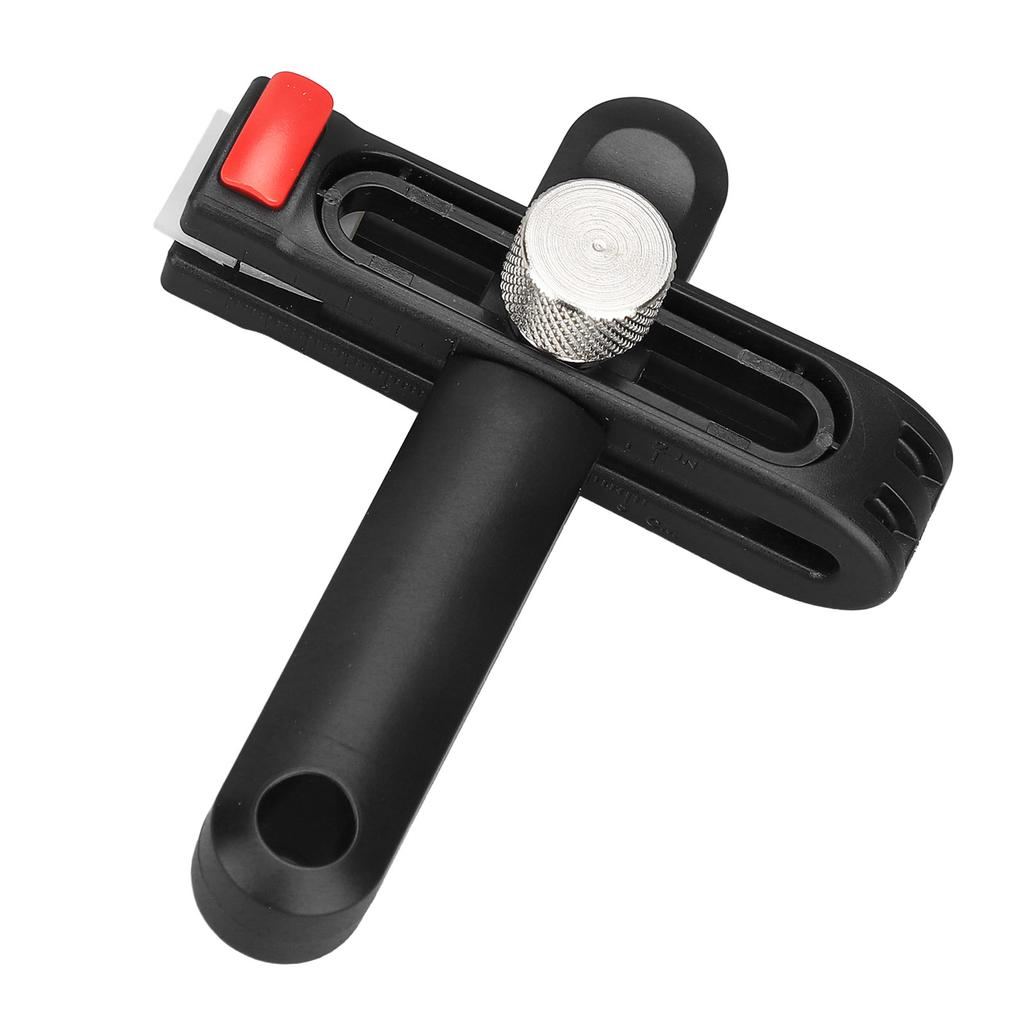 Leather Strap Cutter with 3 Metal Blades Hand Cutting Set for 1‑5.5mm Thickness 52mm Width Strip