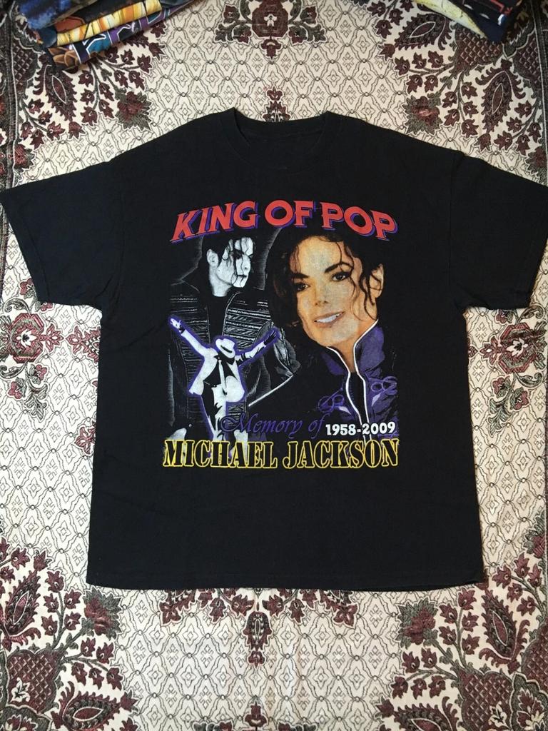 Michael Jackson King of Pop memory vintage T-shirt
