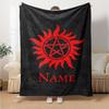 Warner (15) Personalized Name Blanket Throw Personalized Blanket Soft Warm Cozy Versatile for Office Living Room Bedding Chair Four Seasons Universal