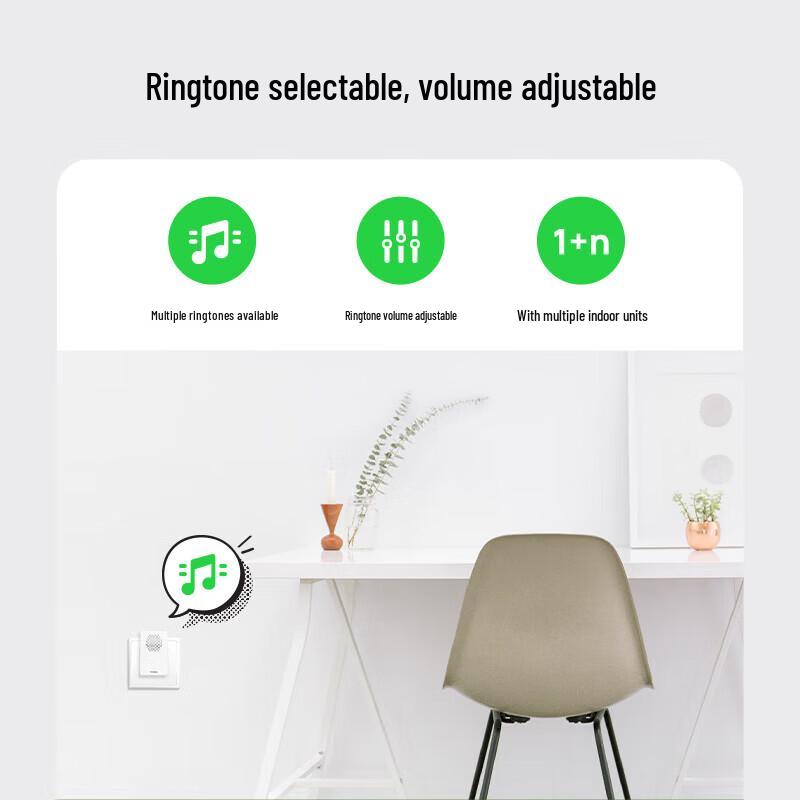 TP-LINK Smart Video Doorbell Indoor Unit CN plug (adapter included)