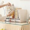 Student Book Stand with Drawer Desktop Bookshelf Book Stand Shelf Book Storage Rack High School Student Book Clip Plastic