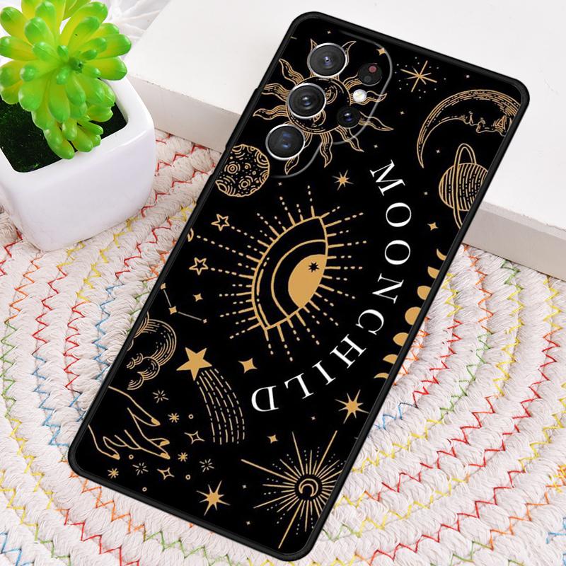 Sun Moons Star Astrological Celestial Phone Case For Samsung Galaxy note 10 pro S26 S25 S24 S23 S22 Ultra Plus S21 FE S20 Cover