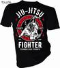 In Jiu Jitsu We Trust Martial Arts Mma Fighter Adult New Fashion Design Unisex Brand In Fashion Cotton Printed T Shirt Unisex