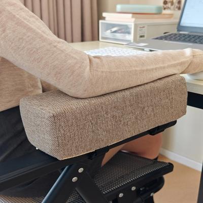 Soft Chair Armrest Pad Polyester Elbow Pillow Durability Armrest Mat Office Chair