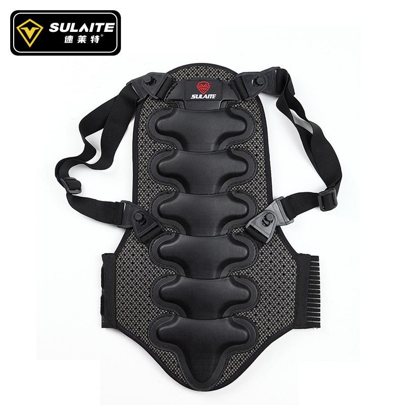 Ski protective gear Armor Outdoor sports Spine protection Extreme sports Horse riding Anti-drop thickened back protection S чёрный