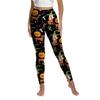 Halloween Funny Costume Women's Pants Yoga Pants Ghost Pumpkin Print Sports Hip Lift Leggings Women