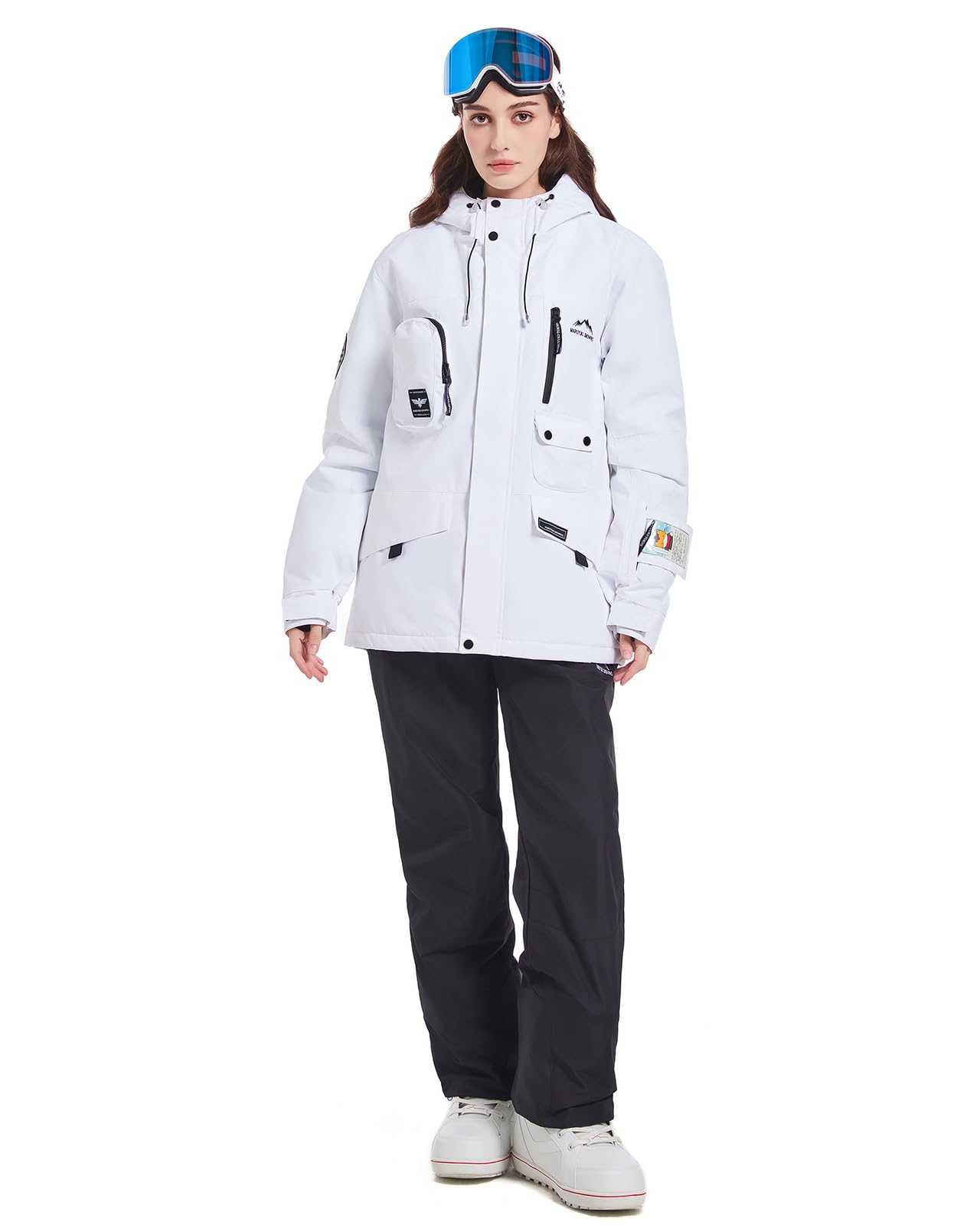 

Snowboarding ski easy to move cold top and bottom water pressure resistance [MARUYUKI] wear, wear, in, skin-friendly material, soft, protection,