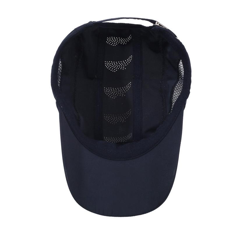 Hat Men's Summer Quick-Drying Baseball Cap Thin Shade Sunscreen Peaked Cap Summer Outdoor Sports Women's Sun Hat