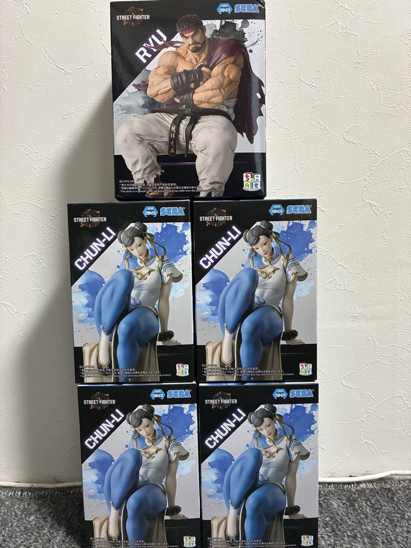 

[USED] Street Fighter 6 Choconose Premium Figure Chun-Li Ryu