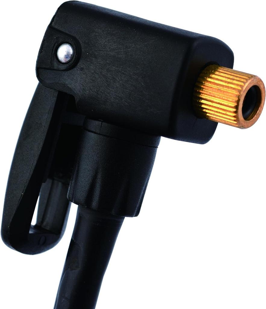 Panaracer Bicycle Pump, Foot-Operated, Compatible with All Valves, Includes Ball/Float Adapter, Yellow, SG Standard Compliant, FTP-YBG-S