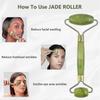 Gua Sha and Jade Roller Set for Daily Skin Care, Gua Sha Tools for Face, Neck and Body Muscles