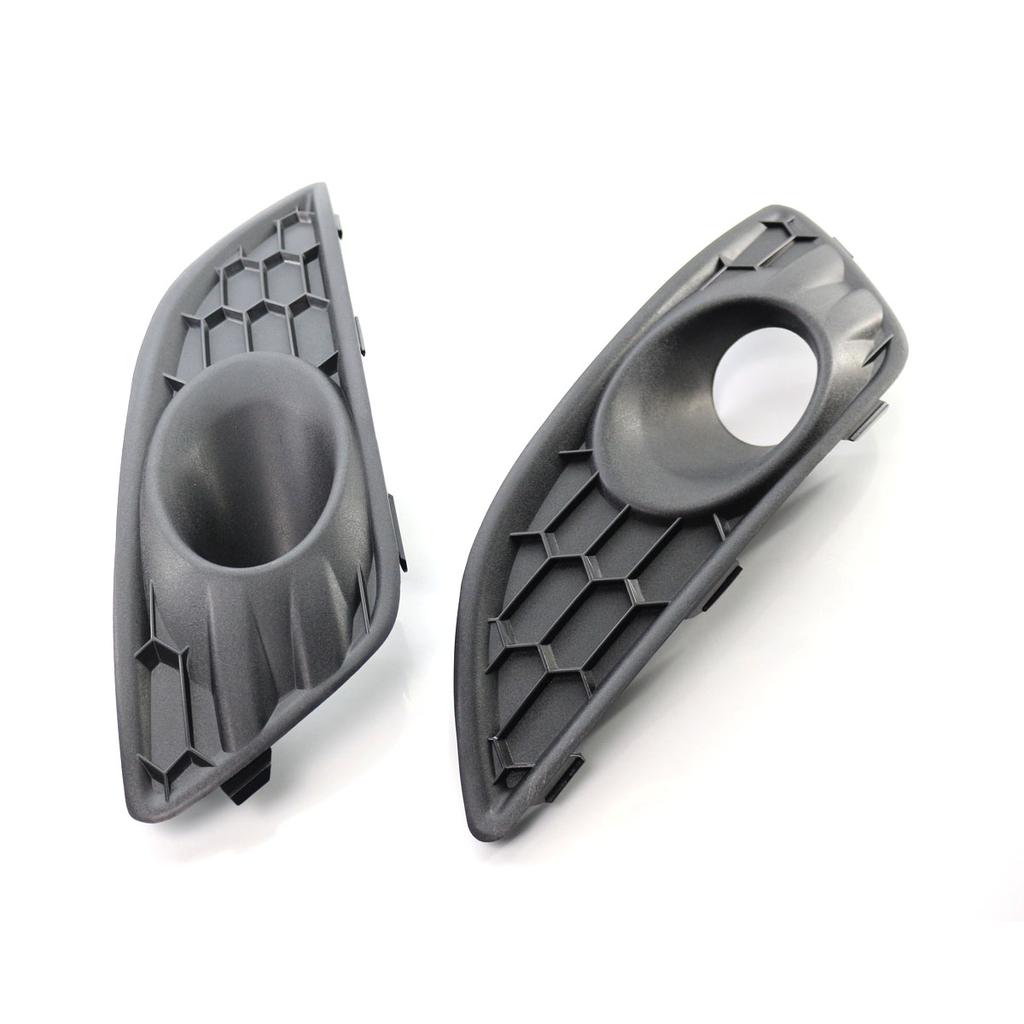 1 Pair Left Right Black Car Front Bumper Fog Light Grille Grill For Ford For Fiesta MK7 Zetec S / Sport 2012-2017 Fog Lamp