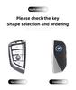 Car Key Case Cover Shell For BMW i7 X7 G07 5 7 Series iX X1 X5 G70 G09 XM U06 G81 M3 Protected Fob Accessories
