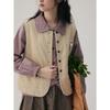 Johnature Vintage Japanese Corduroy Women Spring Casual All Match Loose Women Coats