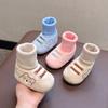 Unisex Baby Non-Slip Shoes: Soft Sole Cotton Walking Shoes for 6-12 Months