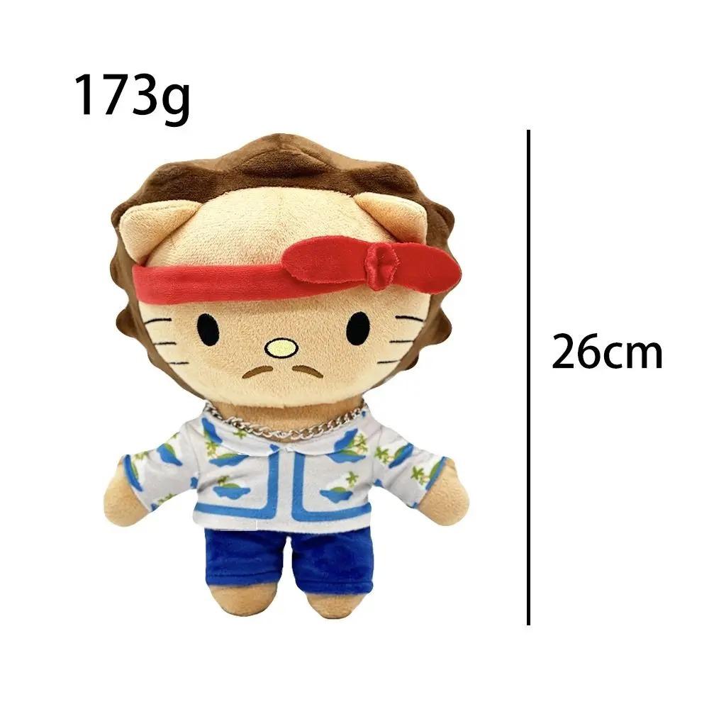 Hello Kitty as King Von Plush Doll Plushies Stuffed Toys Cute Kids Boys Girls Birthday Christmas Gifts