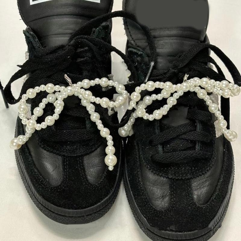 Elegant Bowknot Shoe Charm for Women Bag Pendant Shoes Decoration Fashionable and Stylish Shoe Accessory