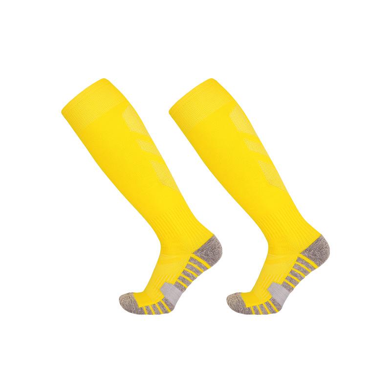 Men's Long Tube Breathable Non-Slip Sweat-Absorbent Football Socks