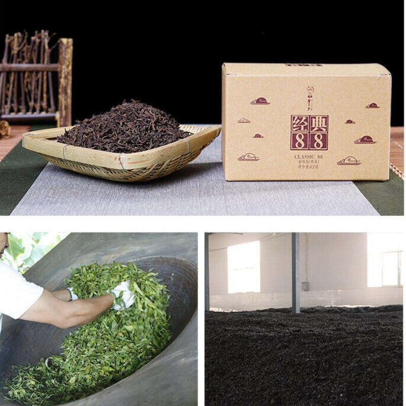 Top Grade 400g Ripe Puer Loose Tea Classic 88 Old Tea Box