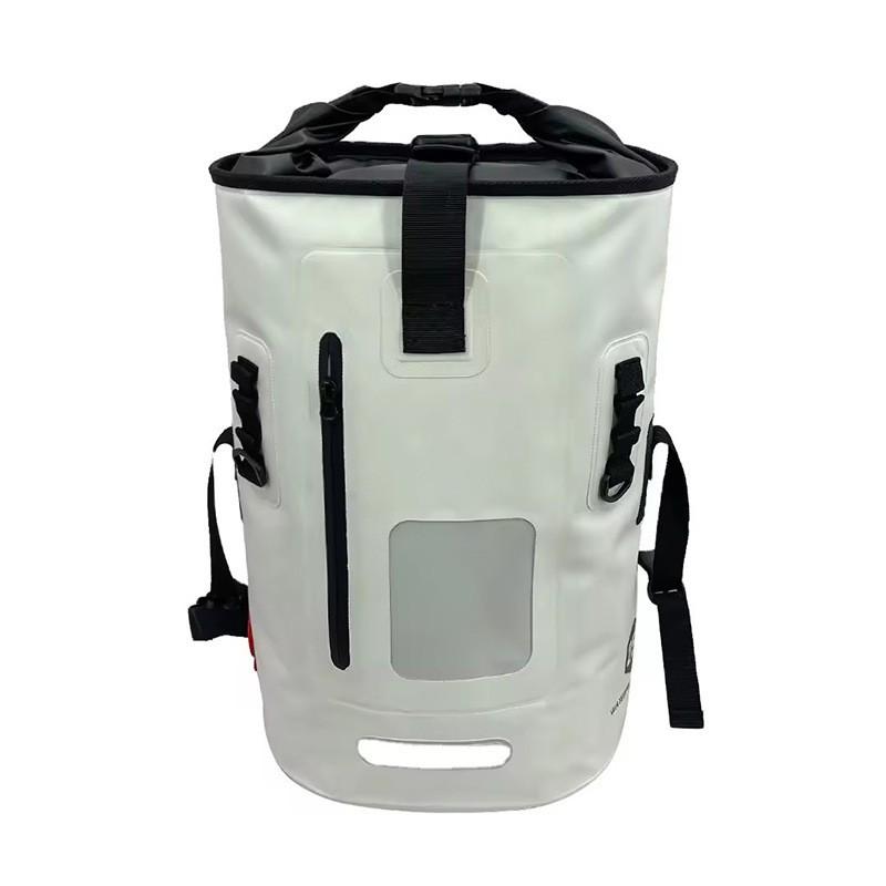 40L Vandtæt Tørpose Kajakroning Vandreture Camping Strand Svømning Snorkling Udendørs Udstyr PVC TPU Rygsæk Skulderrem