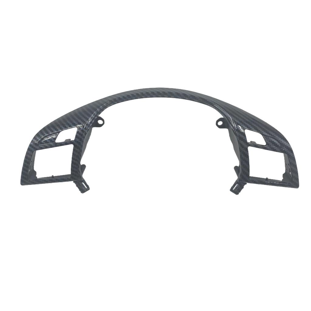For Mercedes Benz C E M ML GL GLS G Class W204 W212 W166 W463 X166 2012- Car Steering Wheel Center Bezel Cover Trim