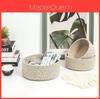 Modern Minimalist Storage Basket With Cotton Rope Woven Design For Home Organization And Office Use