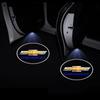 2Pcs Car Door Projector Lamps Car LED Light Car Accessories For Chevrolet Spark Silverado Captiva Lacetti