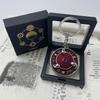Rotatable Decompression Eternal Mangekyō Sharingan Anime Keychain Pendant