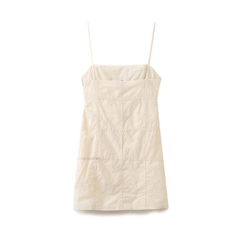 Jnleaog Autumn New Women's Clothing Fashion Style Stylish Fashion Small Bowknot Decoration Embroider Dress