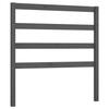 VidaXL Headboard Grey 96x4x100 Cm Solid Pine Wood 817622