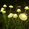 10/8/6 LED Multicolour Solar Mushroom Light Waterproof Warm LED Solar Garden Light Outdoor Decoration Lamp for Villa Garden Courtyard Park