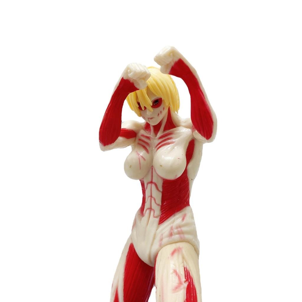 Attack On Titan Female Giant Pvc Figure Collectible Anime Model For Fans And Collectors