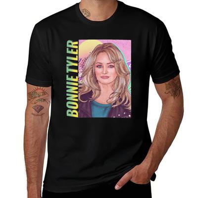 Bonnie Tyler T-Shirt T Shirts for Man Cotton Cotton T Shirt Man Essential T Shirt T-Shirt