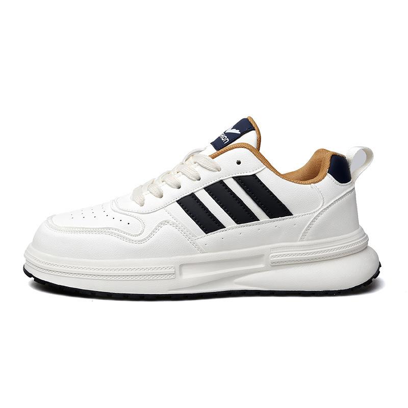 

McQueen Prince Маленькие белые туфли Мужские осенние спортивные повседневные туфли Универсальные туфли на шнуровке Нескользящая мягкая подошва Туфли папы Женские 45