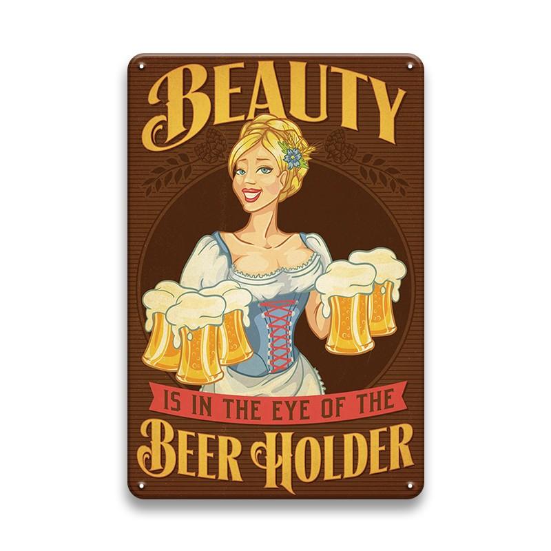 INEED Decor Retro Alcohol Beer Brand Metal Sign Vintage Tin Plate Wall Poster Home Decorative For Bar Club Man Cave Wall Decor
