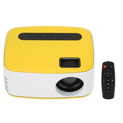 Mini Projector LED WiFi USB Connection 1080P Inbuilt Speaker Portable Projector for Home Camping