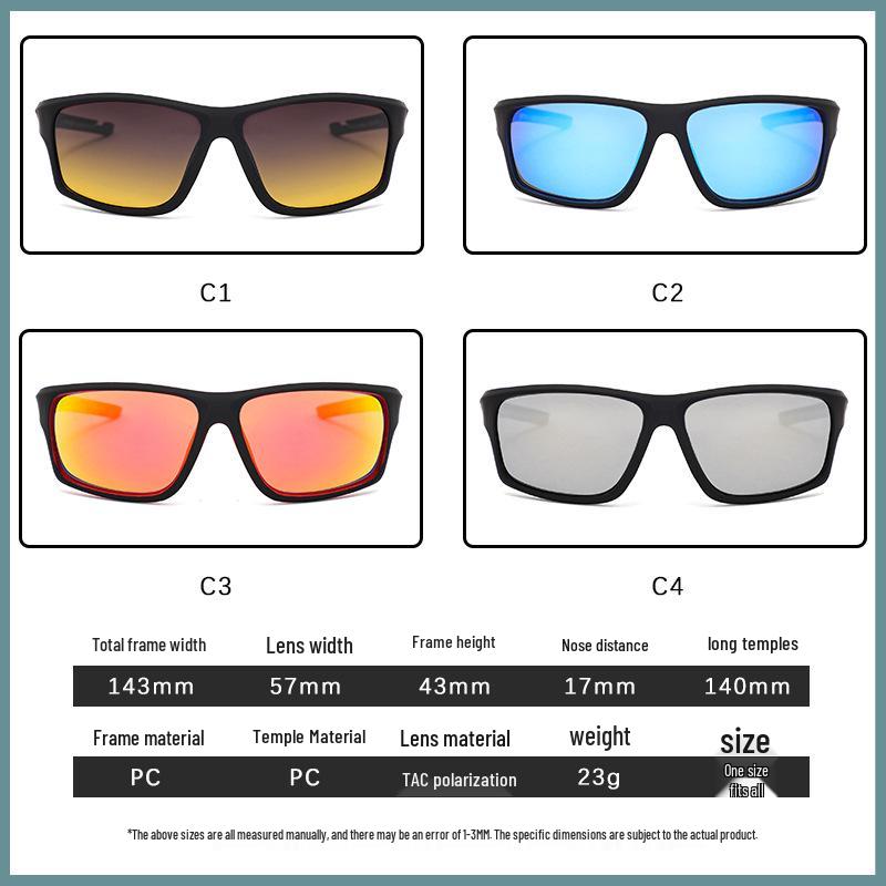 MATLRXS Men's Polarized UV Protection Sports Sunglasses P9510