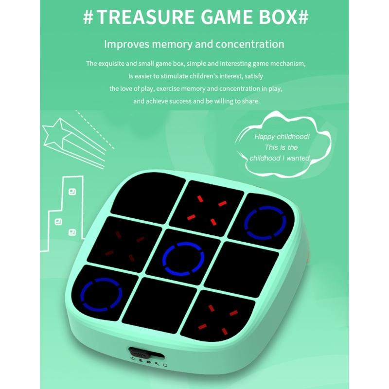 Handheld Electric Puzzle Game Console Portable Electronic Board Games Children Puzzle Electronic Toy Strategy Games