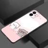 Funny Cartoon Cat Phone Case For Apple iPhone 13 12 Mini 11 Pro XS Max X XR 8 7 6S 6 Plus SE 2020 5S 5 Soft TPU Black Cover