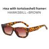 Female Cat Eye Sunglasses With Uv400 Protection For Fashion Street Wear